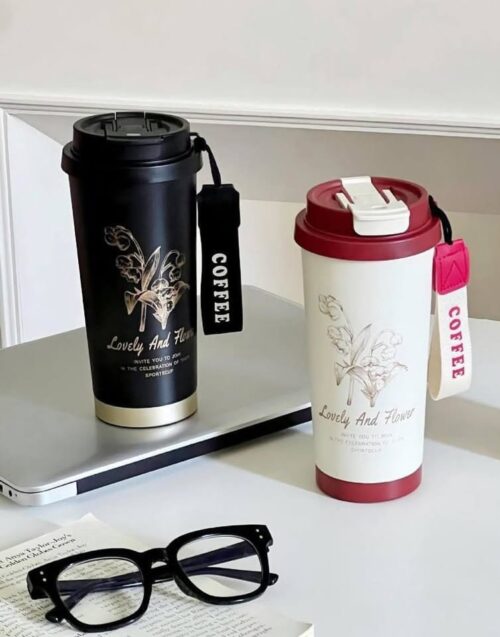 Stainless steel insulated mug