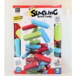 Stacking Game, Kids Block Game, Educational Toy, Preschool Toy, Family Game, 24 Piece Toy, Motor Skills, Ages 3+