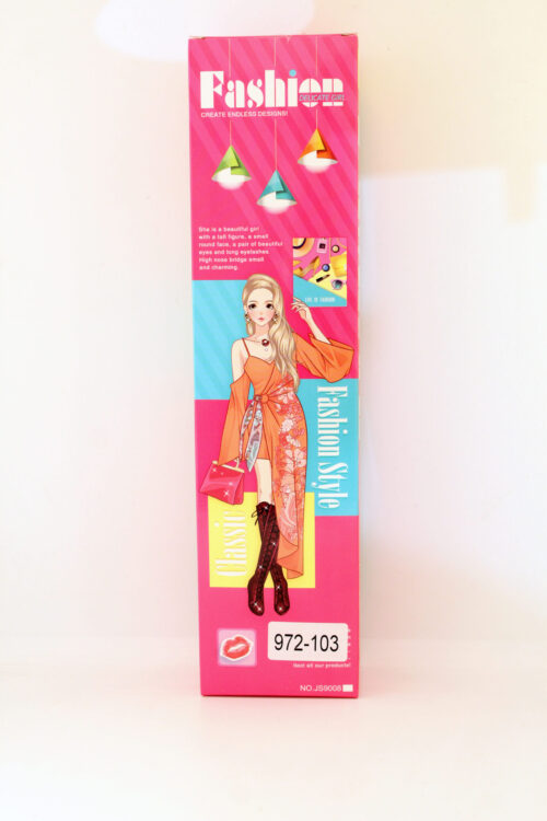 Fashion Doll, Blue Hair Doll, Doll with Summer Outfit, Kids Toys, Dolls for Girls, Pretend Play, Gift for Kids, Age 3+