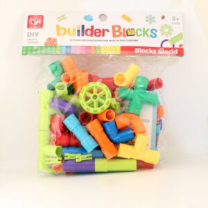 Builder block tubes