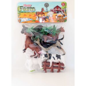 Farm animals toy collection