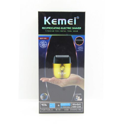 Kemei reciprocating electric shaver