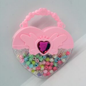 Diy kids jewlery making kit heart shape