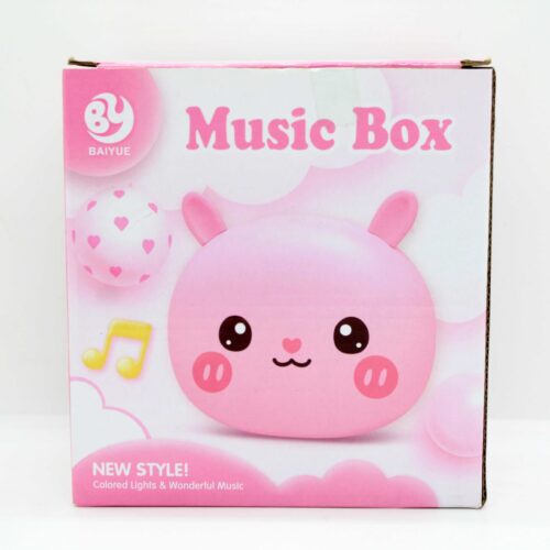 Cute pink music box for kids