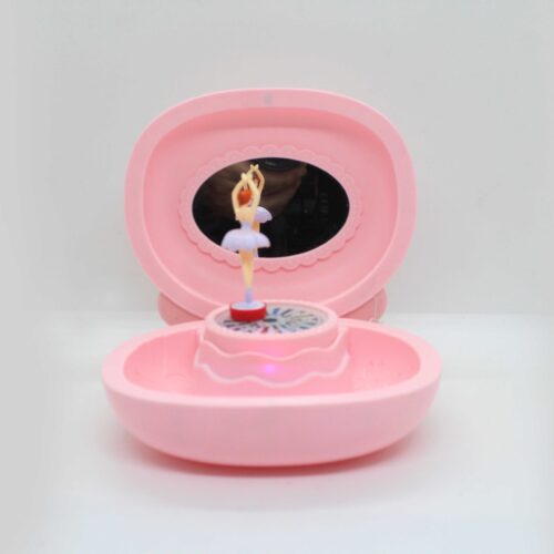 Cute pink music box for kids - Image 2